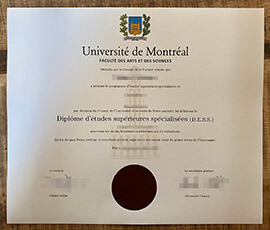 Actionable ways to get a Université de Montréal degree in 2 weeks.