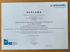 How to Get a Artevelde University College Ghent diploma?