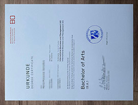 How to create the Hochschule Bochum Urkunde from Germany?