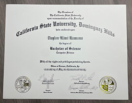 Sells the best quality Cal State Dominguez Hills degree online.