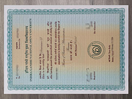 Ways to order a Indira Gandhi National Open University diploma.