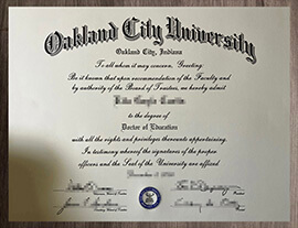 Will it work to get a Oakland City University degree online?
