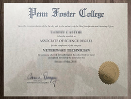 Where can I request a copy of my Penn Foster College degree?