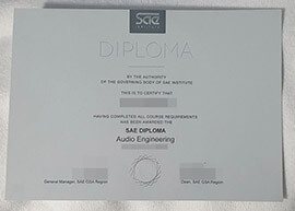 How to make a SAE Institute diploma certificate look realistic?