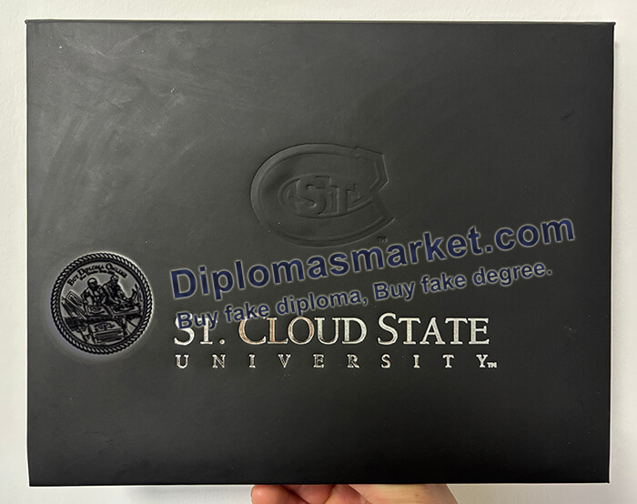 St Cloud State University diploma cover