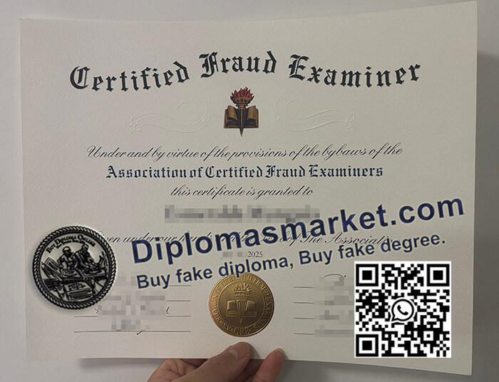 Buy fake CFE certificate