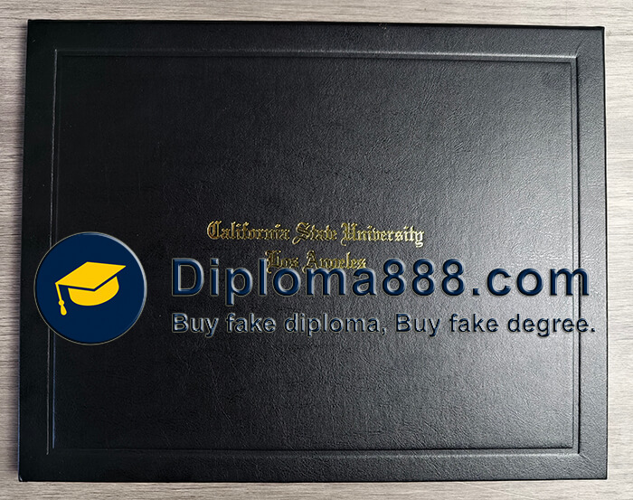 Cal State LA diploma