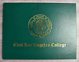 How to Customize East Los Angeles College diploma cover?