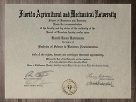 Brilliant way to Order a Florida A&M University degree online.