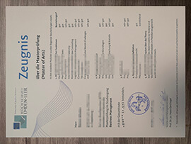 Online replica of the ideal Hochschule Emden Leer Zeugnis.