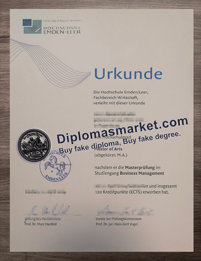 Hochschule Emden Leer degree