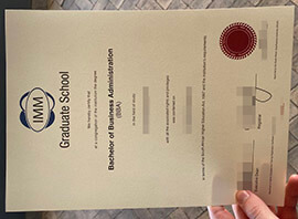 Why should you order a IMM Graduate School degree? Buy fake BBA degree.