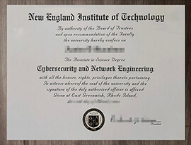 How to order a New England Institute of Technology degree?