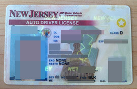 How to buy New Jersey Driver License? 在线定制新泽西州驾驶执照ID卡.