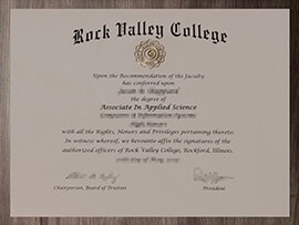 Risks and consequences of copying Rock Valley College degree
