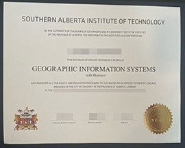 Order a Southern Alberta Institute of Technology degree.