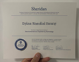 Why I’m interested in a phony Sheridan College degree?