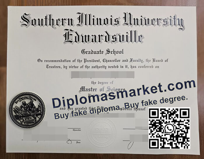 Southern Illinois University Edwardsville diploma