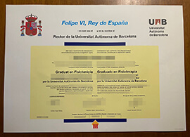 Fast transact of the Universitat Autònoma de Barcelona degree online.