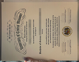Unusual methods to get a University of Central Missouri degree.