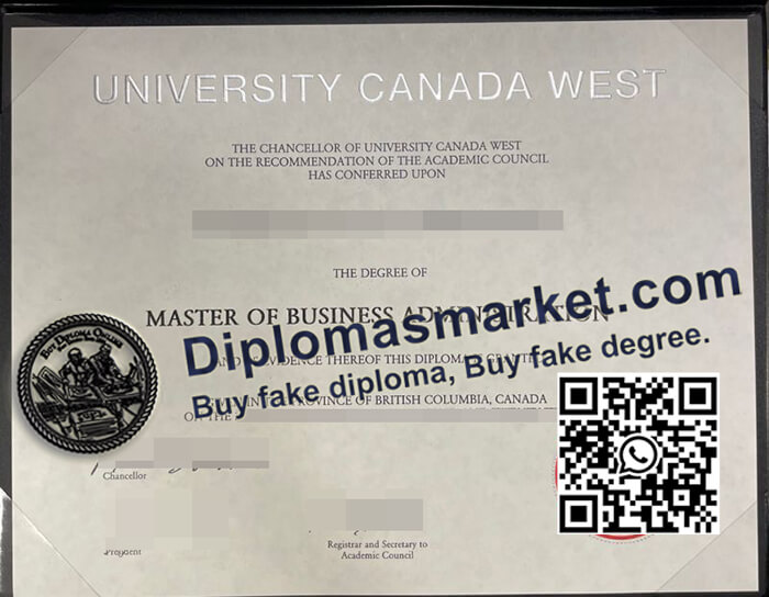 University Canada West diploma