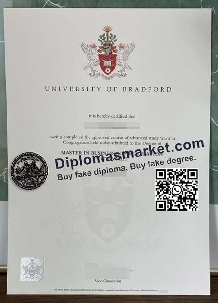 University of Bradford diploma