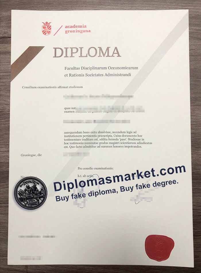 University of Groningana degree
