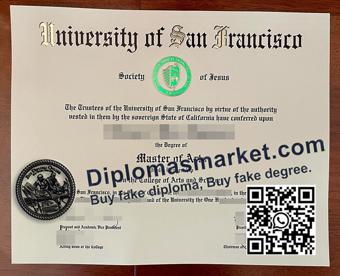 University of San Francisco degree