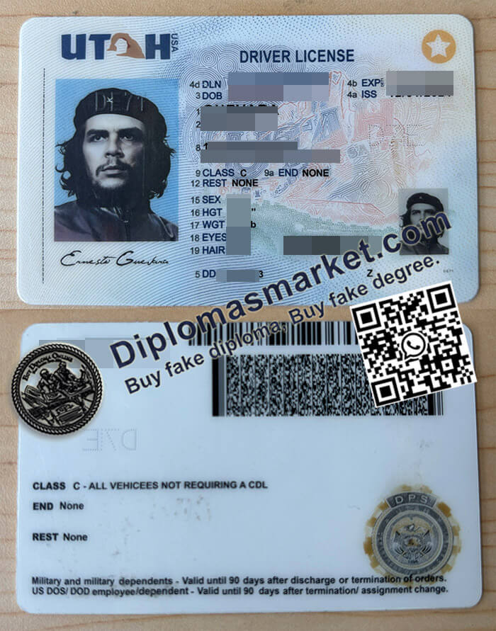 Utah Driver License