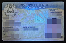 Where to buy Western Australia Driver’s Licence? 代办西澳大利亚驾驶执照