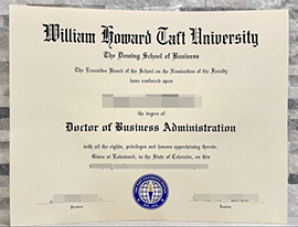 Where can I Obtain William Howard Taft University degree?