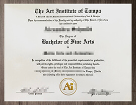 How to Replace a Lost Art Institute of Tampa Degree Online？