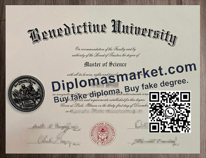 Benedictine University diploma