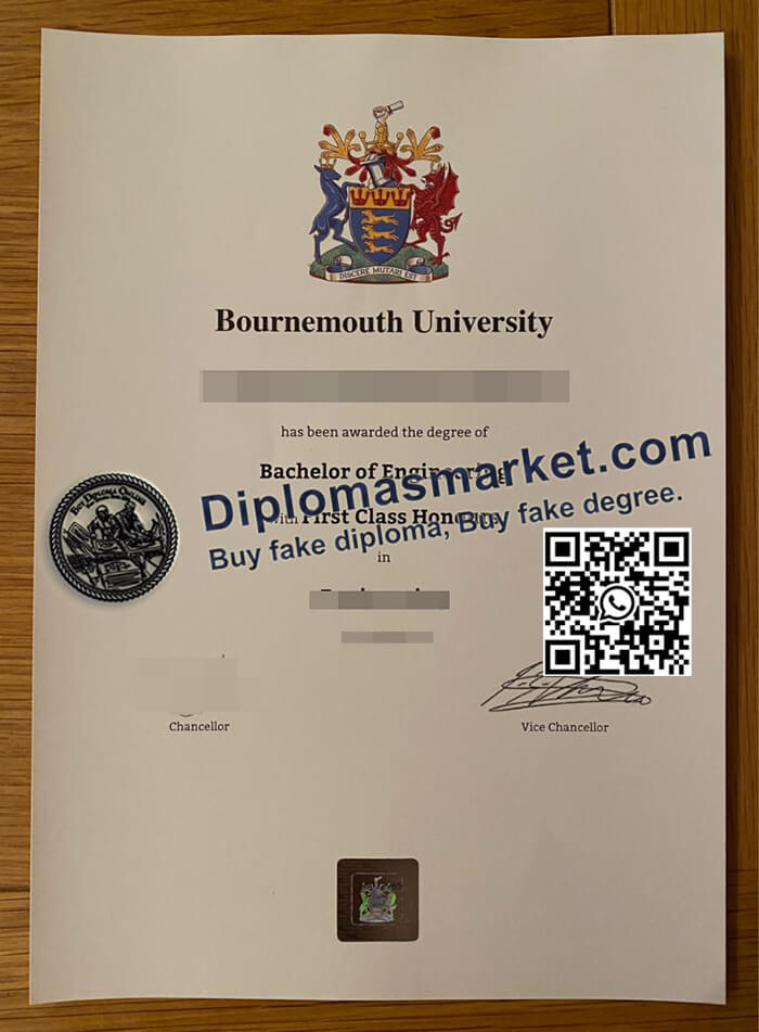 Bournemouth University diploma
