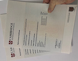 Can I order a Cambridge Higher School Certificate online?