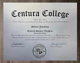 Elevate Your Skills: Order a Centura College degree certificate.
