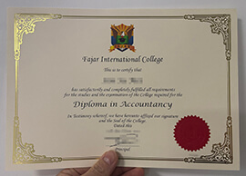 Can I Order a Fajar International College diploma in Malaysia?