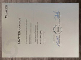 How soon can I Get a Hochschule Fresenius Urkunde online?