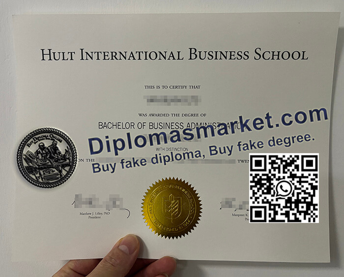 Hult International Business School diploma