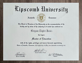 Enhance your education with a buy Lipscomb University degree