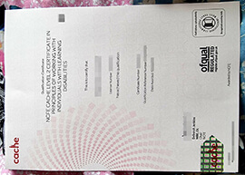 How long to order a NCFE CACHE qualification certificate?