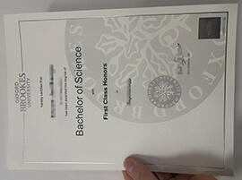 How long does it take to buy Oxford Brookes University degree?