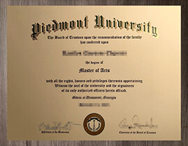 How Long Does It Take to Get a Piedmont University degree?