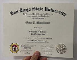 Is it easy to buy San Diego State University degree online?