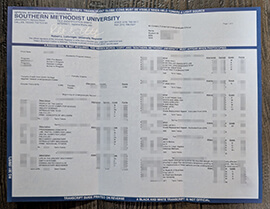 Making for a Southern Methodist University transcript, Buy SMU degree.