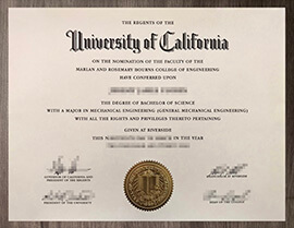 Why should you order a University of California Riverside degree?
