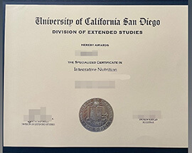 Offer UC San Diego Division of Extended Studies certificate.