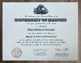 Offer University of Illinois Springfield degree, Buy UIS diploma.
