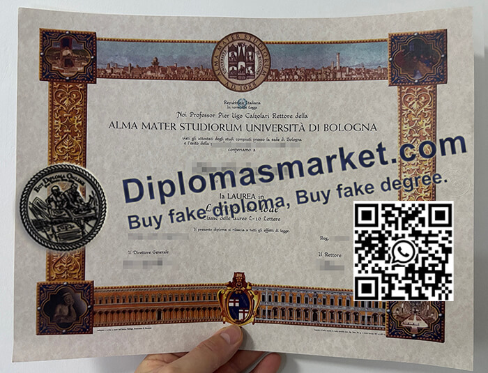 Università di Bologna diploma