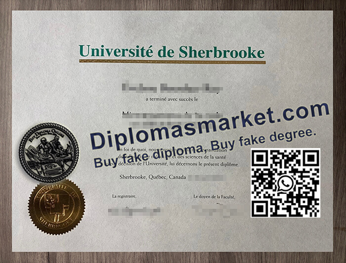 Université de Sherbrooke degree